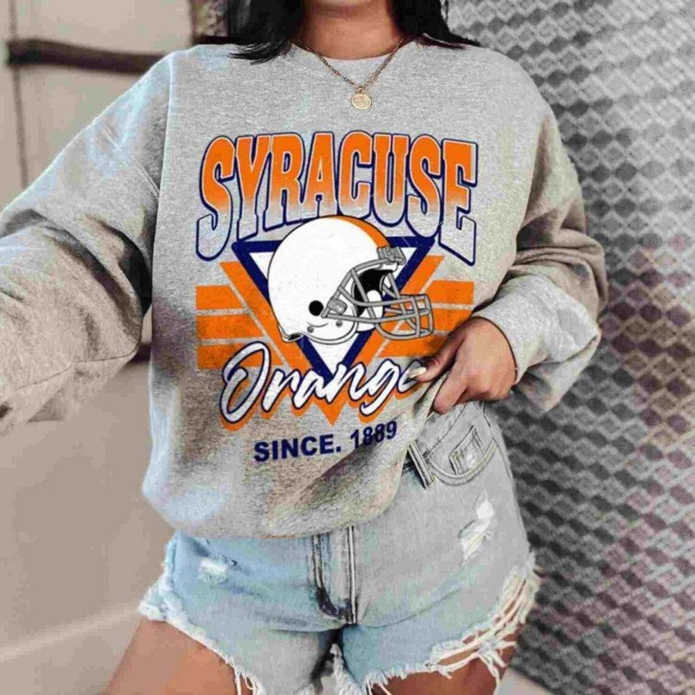 Syracuse Football Sweatshirt Ncaa Retro Syracuse Football Sweater